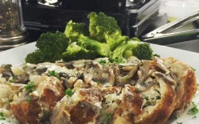 Goat Cheese Stuffed Chicken