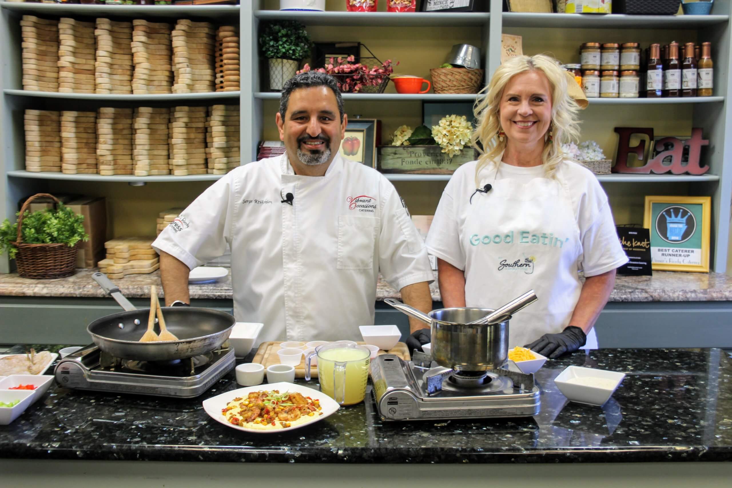 Cooking with the Kriks Episode 9 | Shrimp and Grits w/ Michelle Hill from Good Eatin’