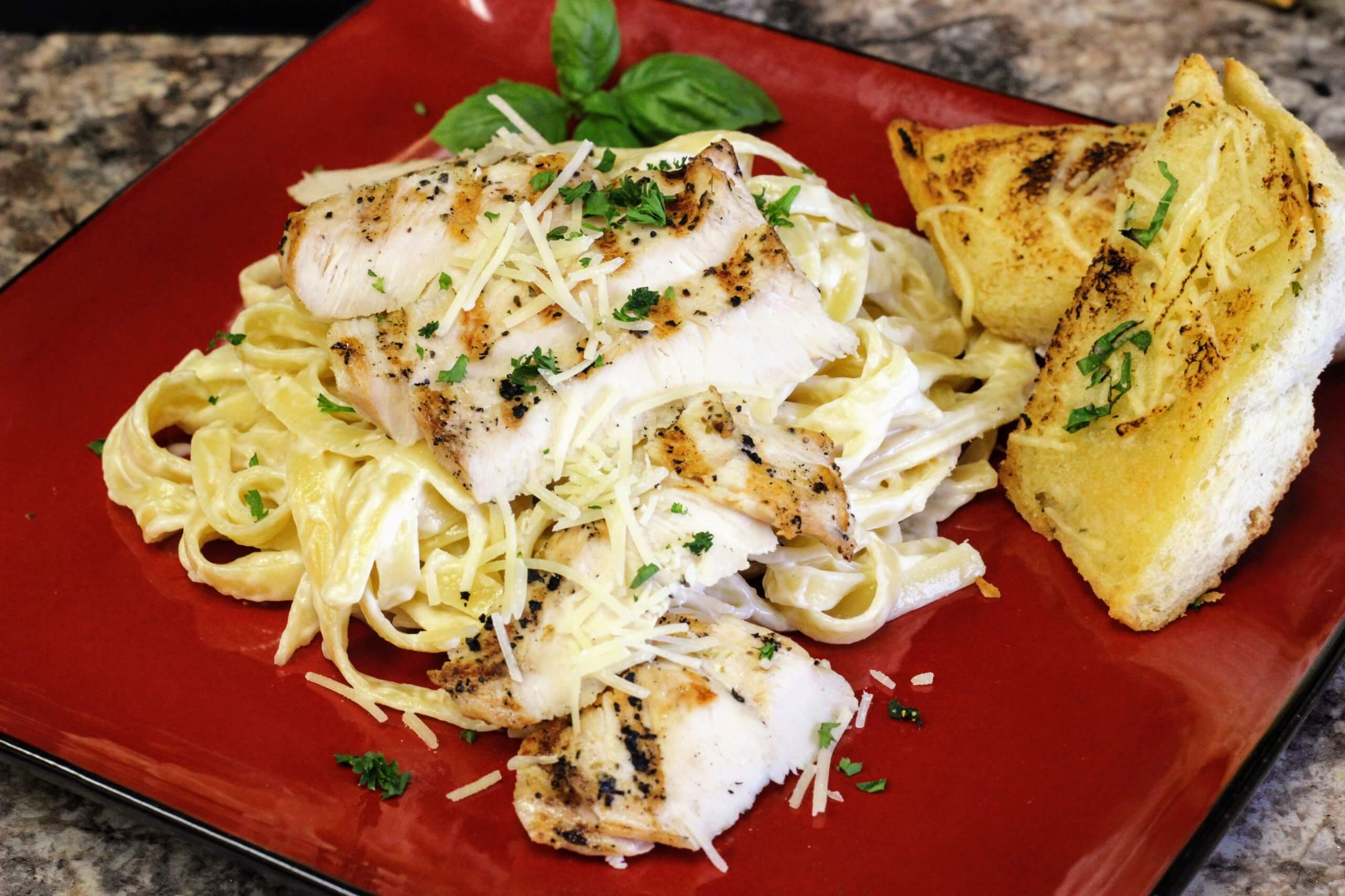 Chicken Alfredo Pasta From Scratch