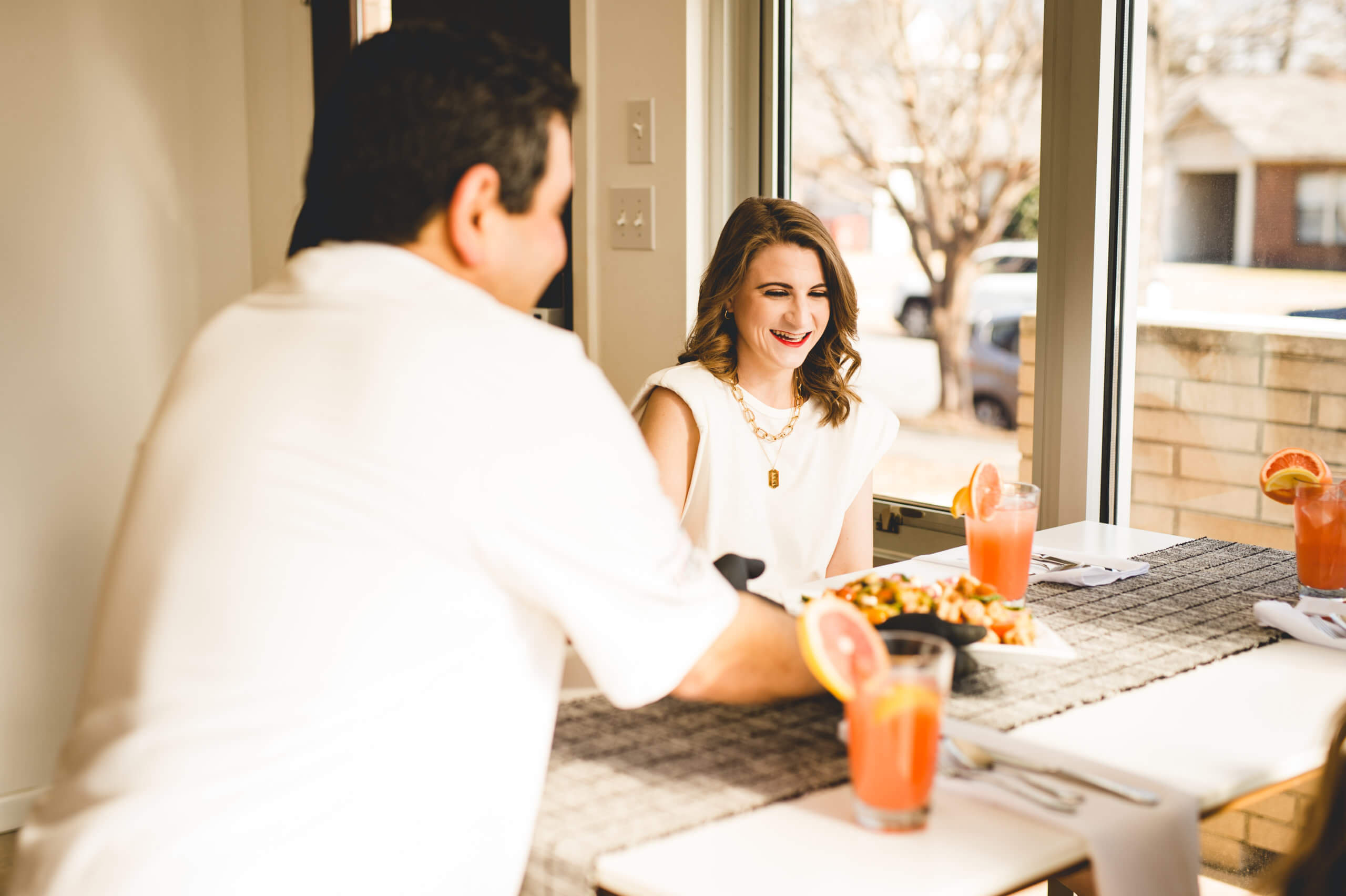 Mary Kate Whitmire of Chic Little Honey with Chef Serge Krikorian