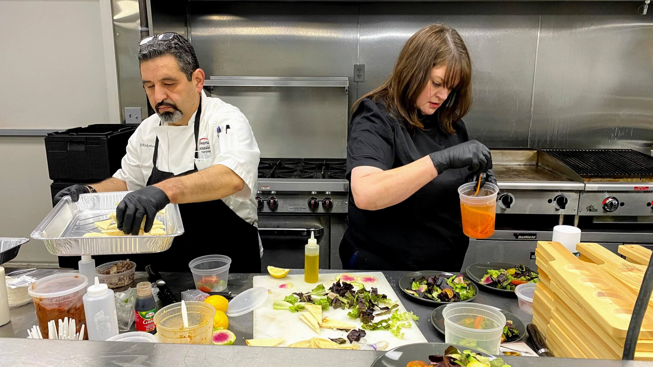 Chef Serge and Mary Krikorian