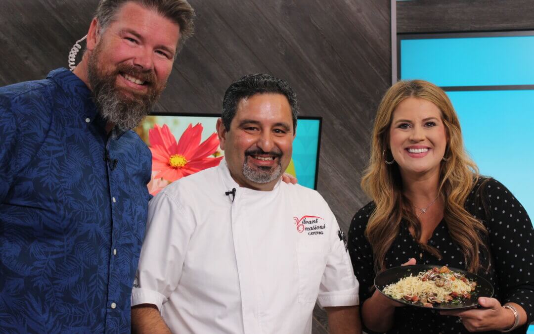 Chef Serge Featured on THV11 KTHV’s The Vine: Brown Butter Pasta with Garlic Mizithra Cheese Recipe