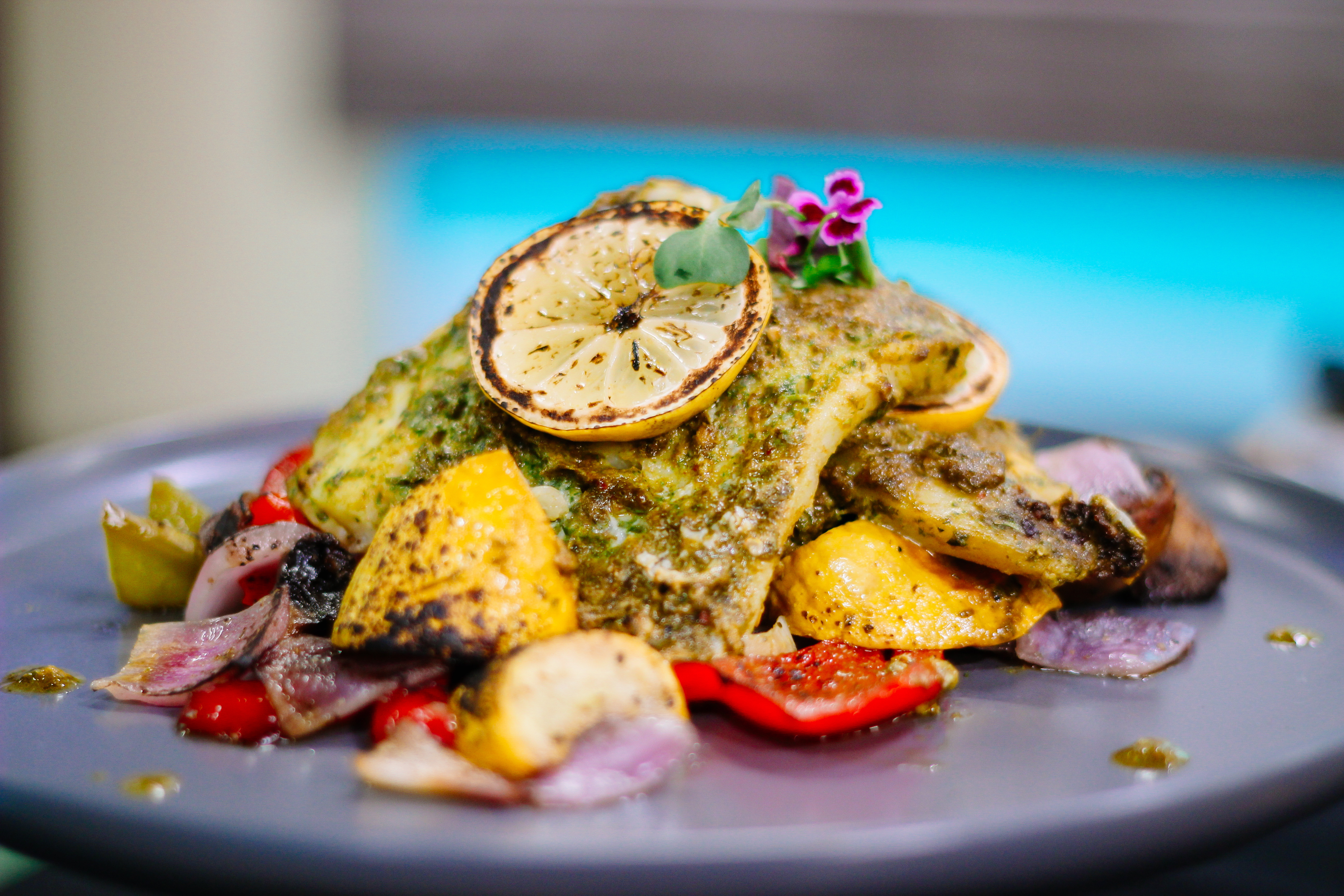 International Dishes by Chef Serge: Baked Cod with Chermoula Sauce Recipe