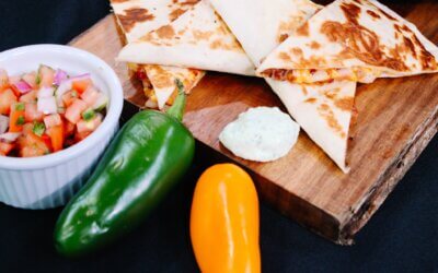 International Dishes by Chef Serge: Bacon & Three Cheese Quesadilla and Chicken Tortilla Soup Recipes