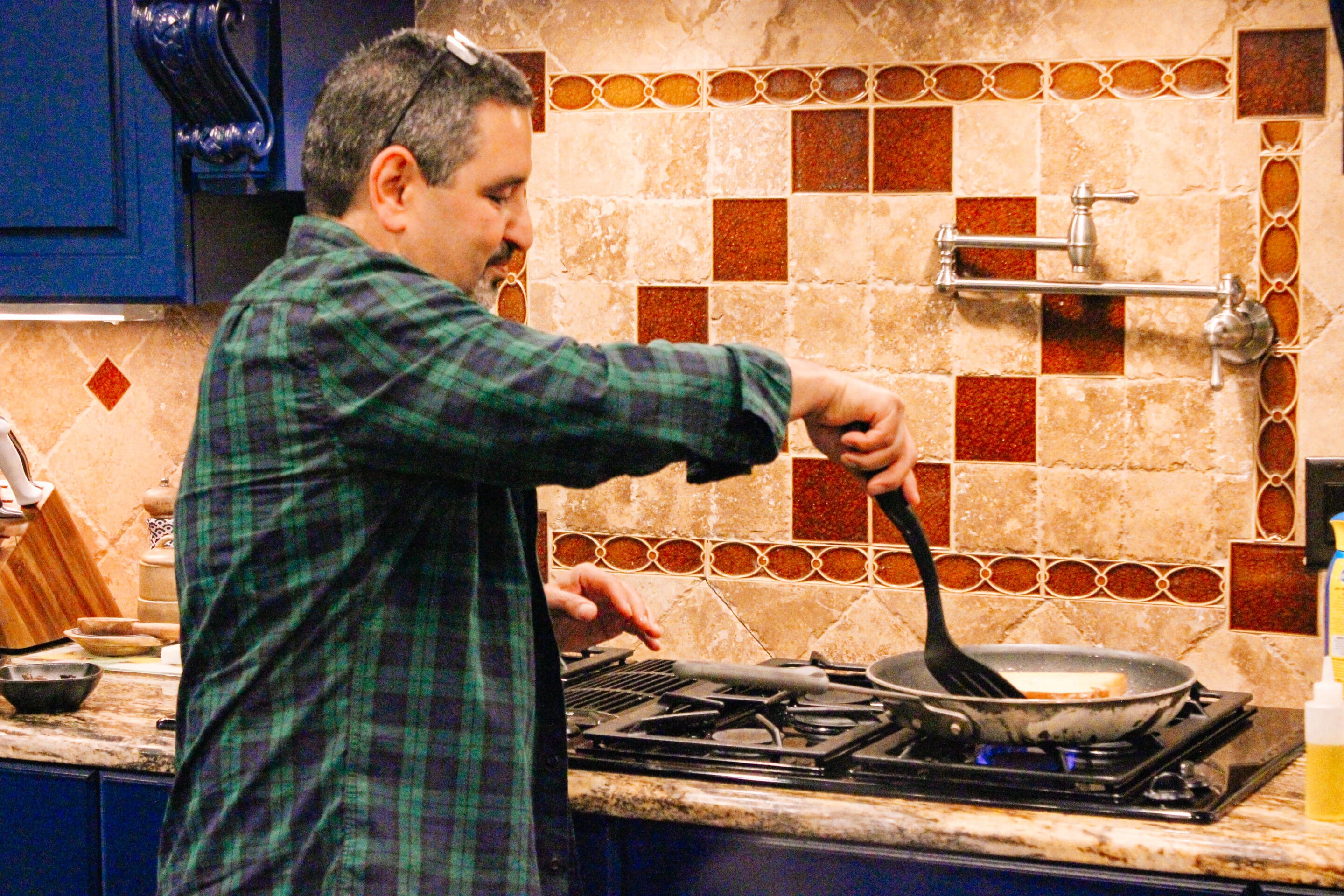 Chef Serge’s Twist on a Classic: Mushroom & Caramelized Onion Grilled Cheese Recipe