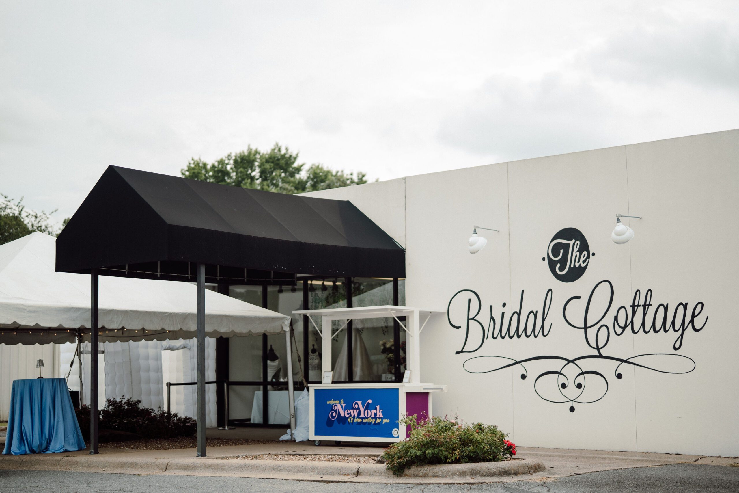Catering The Blushing Bride Fashion Show at The Bridal Cottage