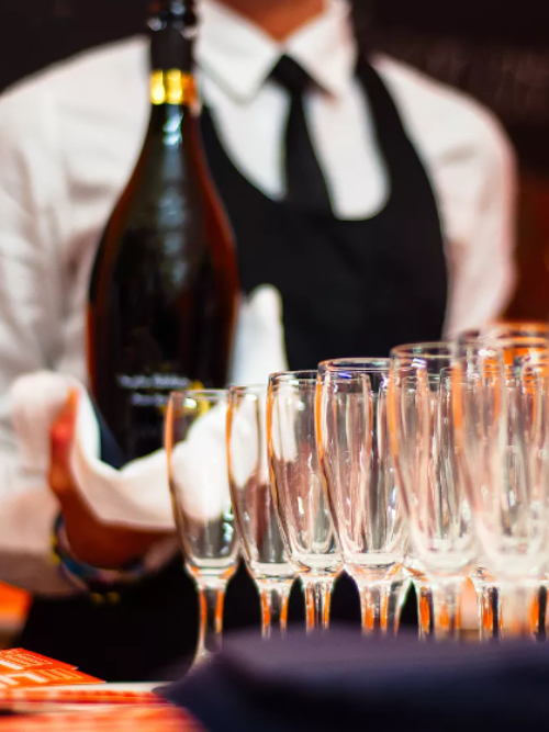 Brides Wedding Vendor Etiquette Vibrant Occasions Catering's Bar offers Signature Cocktails