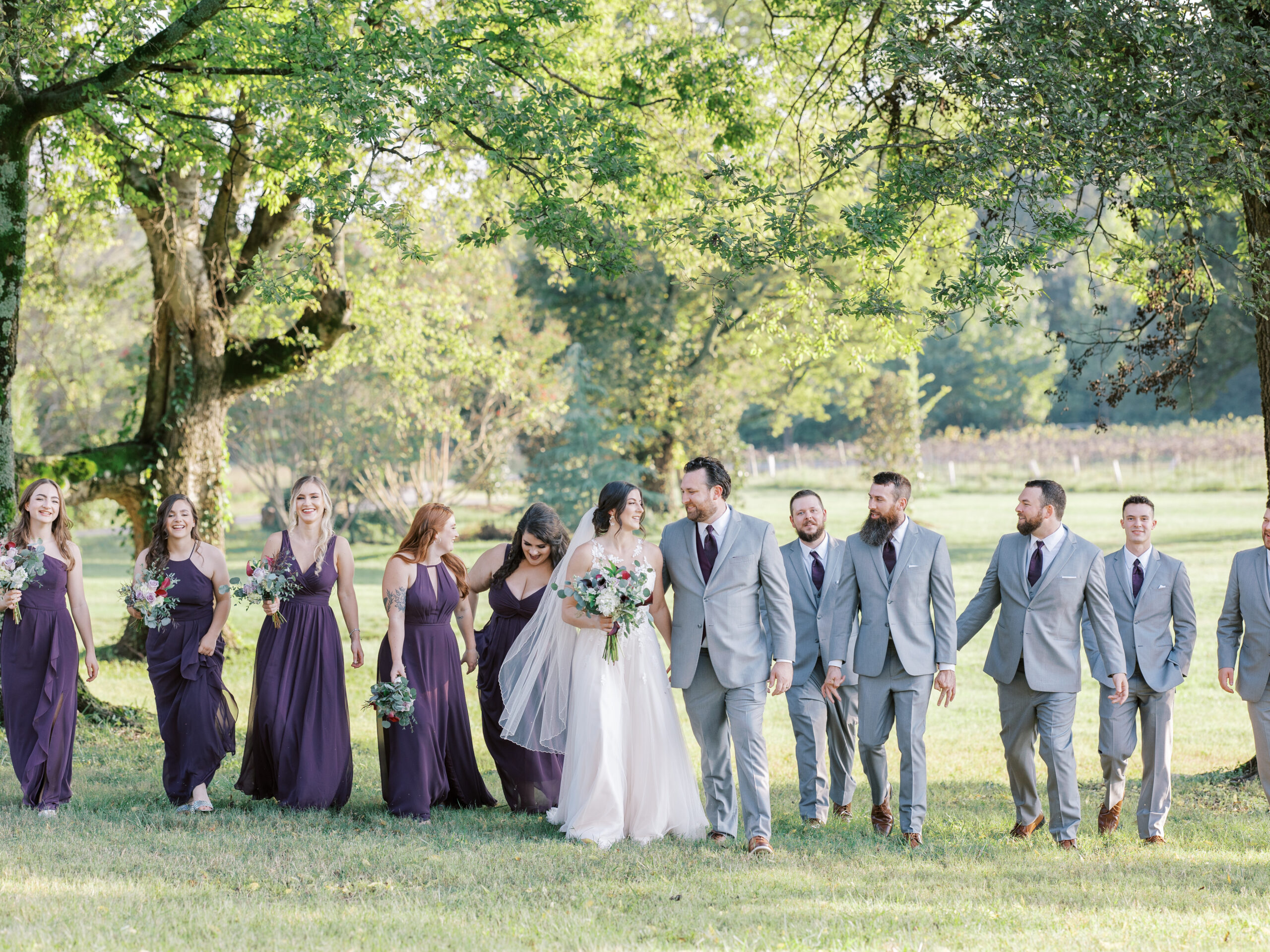 A Rusty Tractor Vineyard Wedding in Little Rock