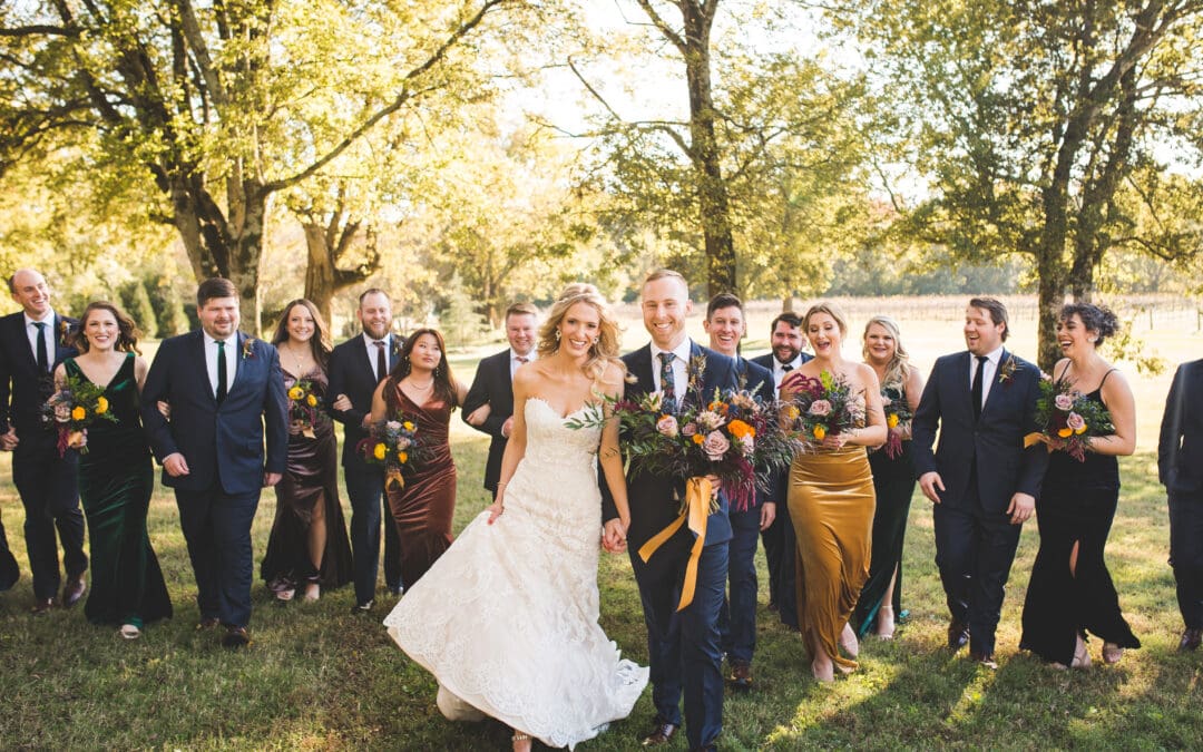 An Arkansas Vineyard Wedding with Personal Culinary Details