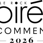 SO_RecommendsLogo2026_black (1) Black and white logo with the text Little Rock Soirée Recommends 2026 in bold, modern fonts, with an accent over the first “e” in “soirée.”.