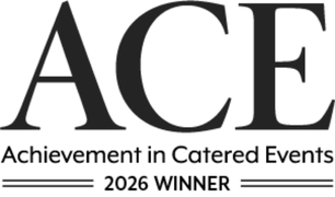 “ (4) ACE Achievement in Catered Events 2026 Winner badge.